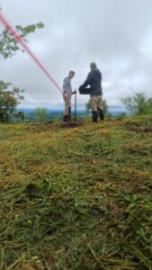 Alignement pour implanter les plants au cordeau